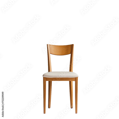 modern chair isolated on transparent background