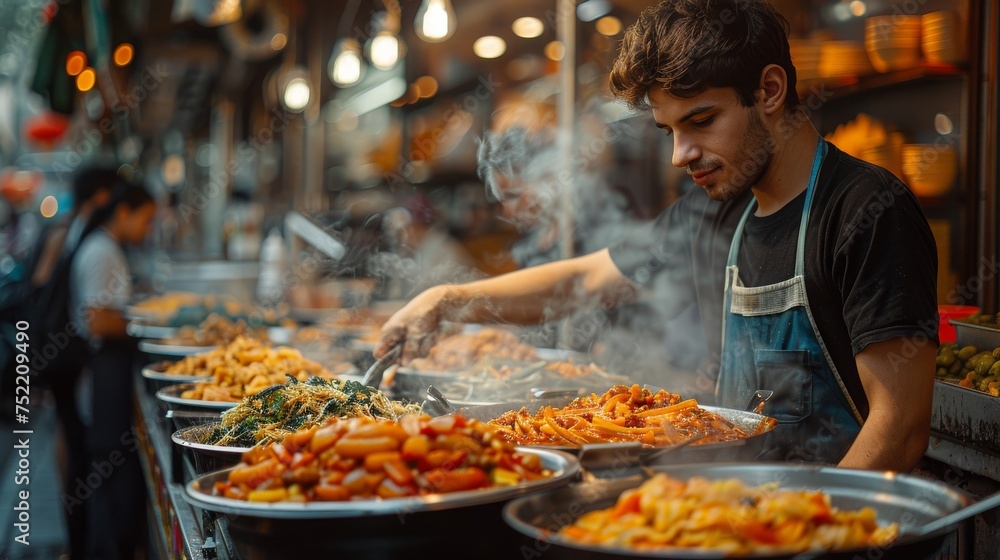 Obraz premium Street Food