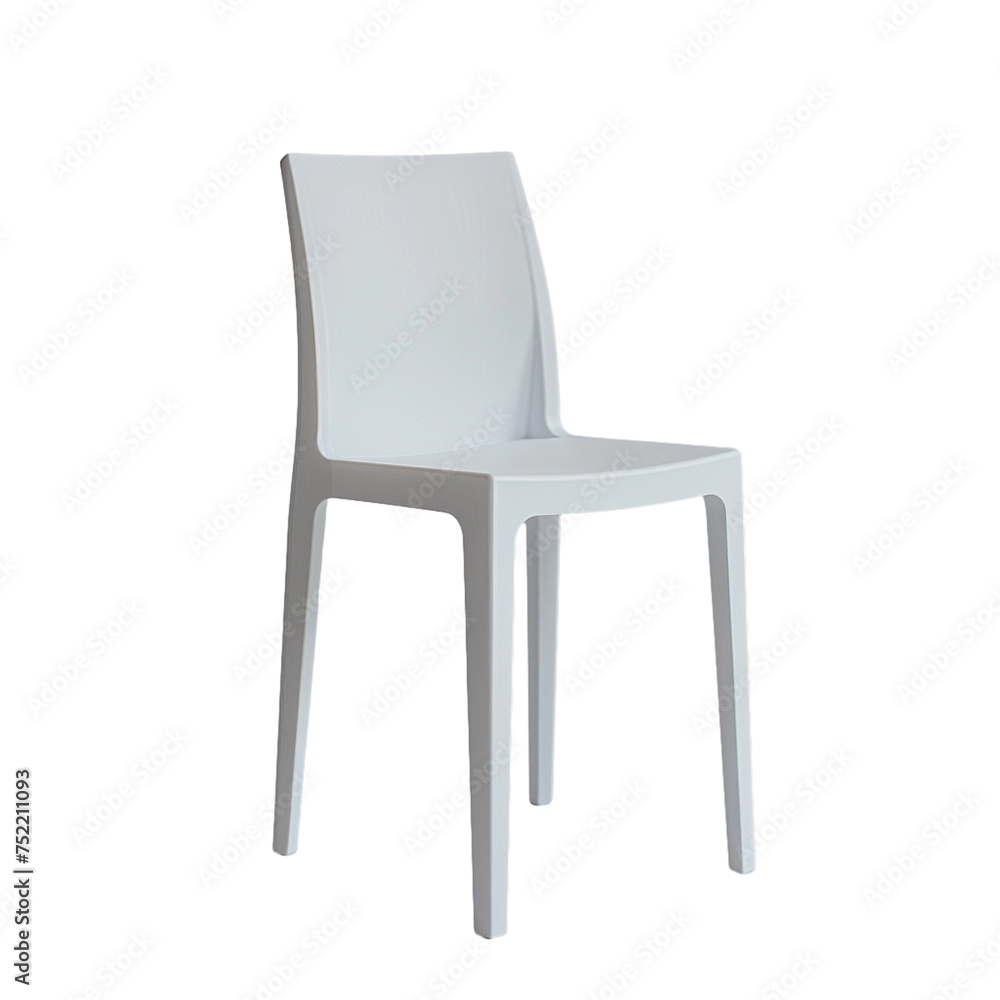 modern chair isolated on transparent background