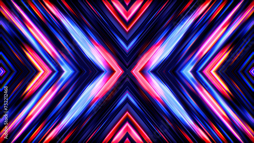 X Factor Blue and Red Background 02