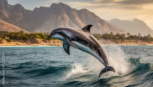 dolphin jumping out of water © melih 