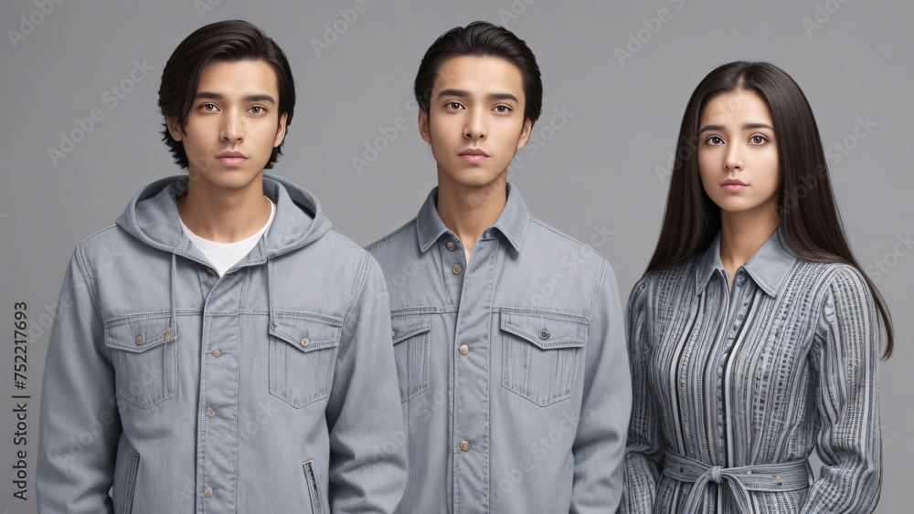 Futuristic dressed people in 2100, are we biotechnical
Futuristic dressed people in 2100, are we biotechnical