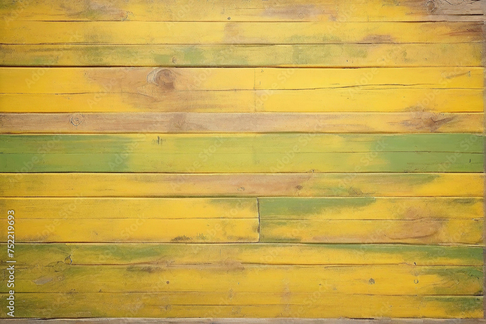 custom made wallpaper toronto digitalyellow and green painted and old and dirty and weathered wood wall wooden plank board texture background