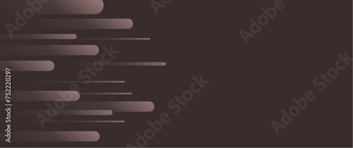 abstract horizontal seamless ellipse curve shape pattern vector illustration with large copy space for background, banner, poster
