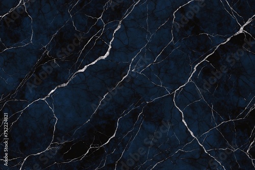 dark blue marble texture with silver cracks texture
