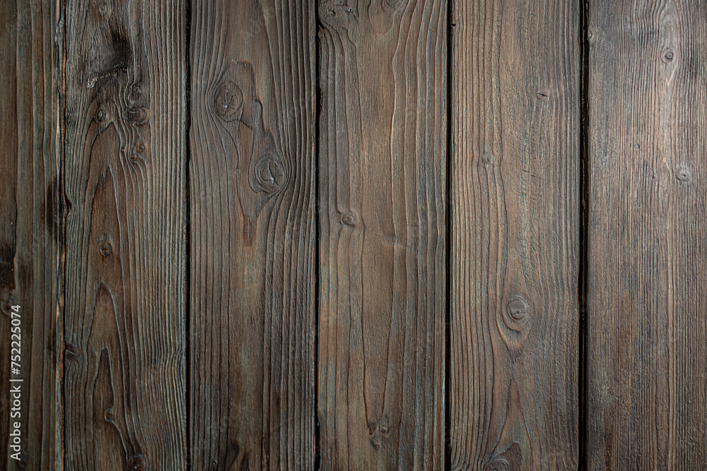 Naklejka premium abstract background of vintage brown wooden texture close up