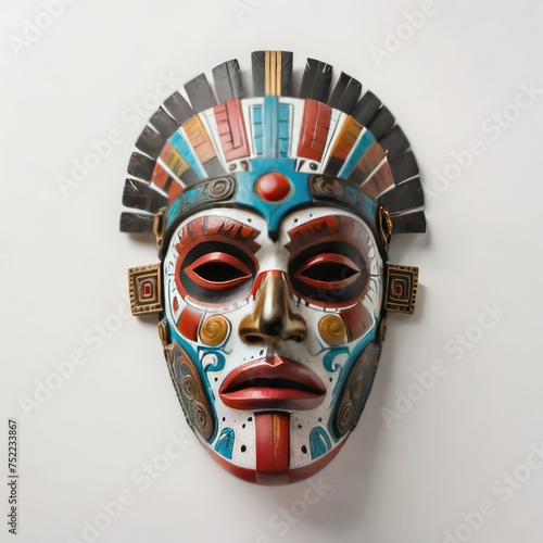 Native American mask indian headdress symbolism 