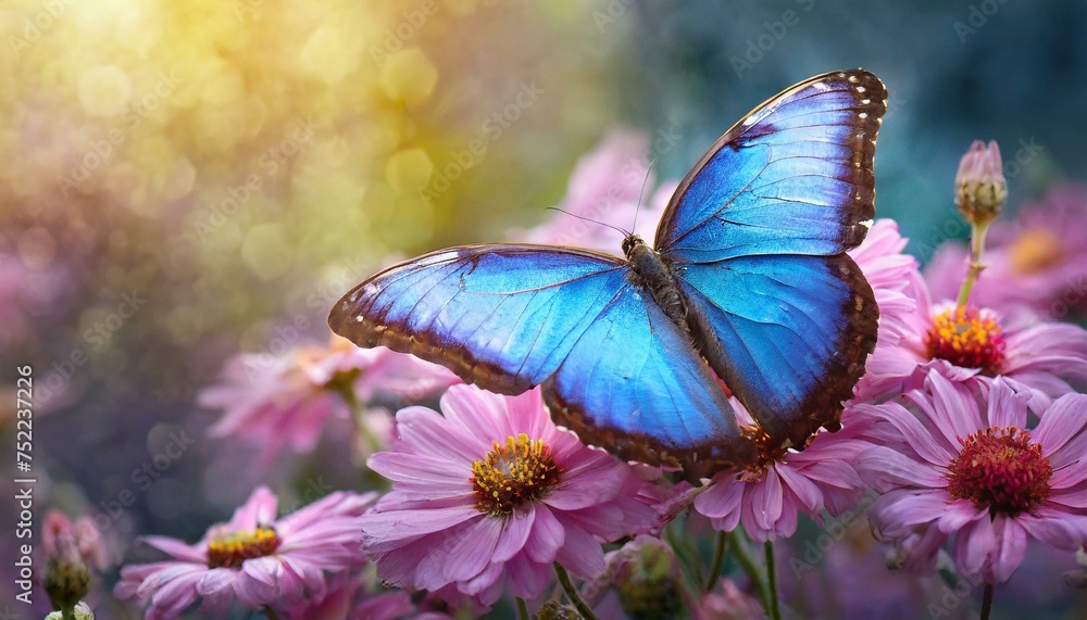butterfly on flower butterfly on flower