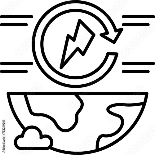 Renewable Energy Icon