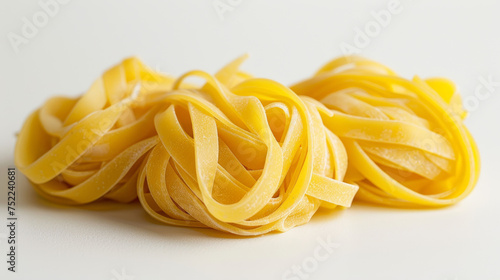 pasta on white background