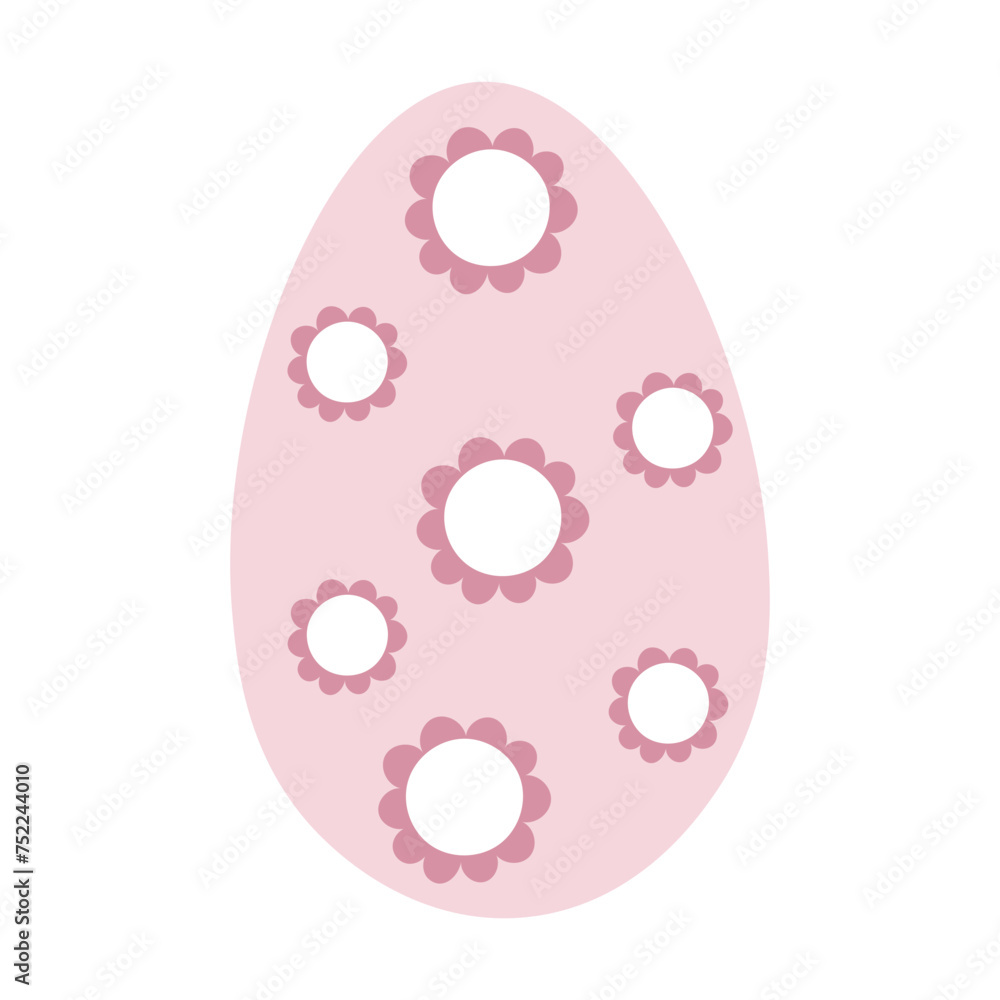 Egg illustration. Simple vector easter egg. One egg. Egg illustration. Simple vector easter egg. One egg.