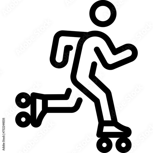 Roller Skating Icon