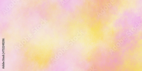 background orange pink, yellow horizontal graphic modern texture colorful abstract digital design. Brushed Painted Abstract rainbow colors Colorful watercolor background with stains,