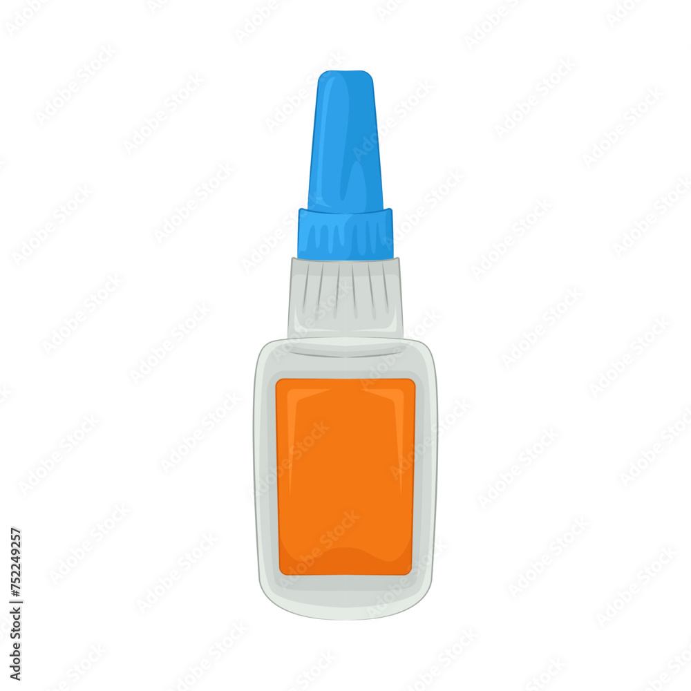 Illustration of glue bottle Illustration of glue bottle