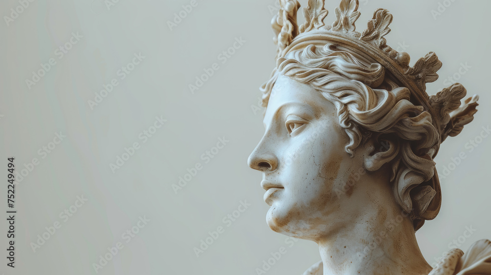 queen on white background queen on white background