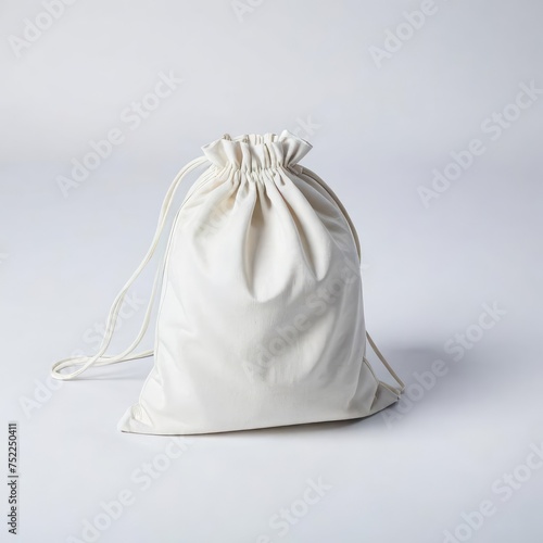 small fabric sack for coins and stones
