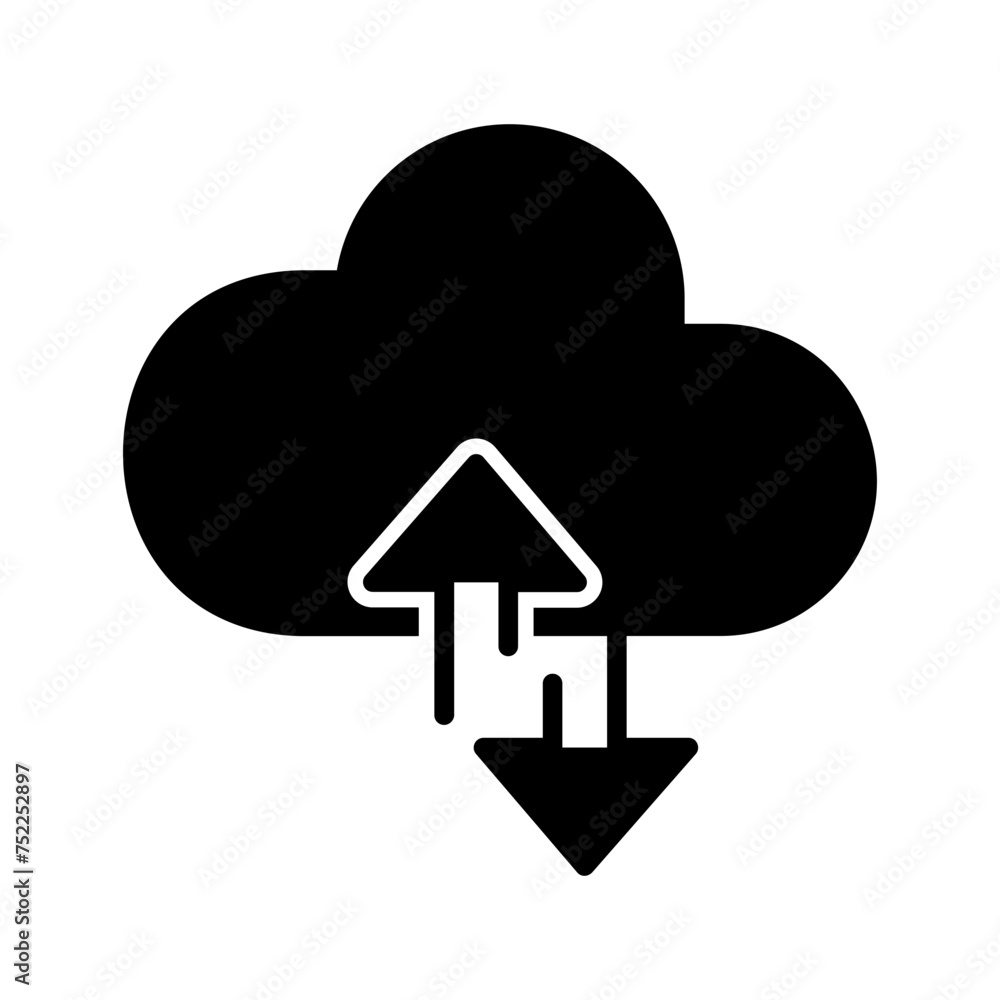 Cloud Computing Vector Icon Cloud Computing Vector Icon