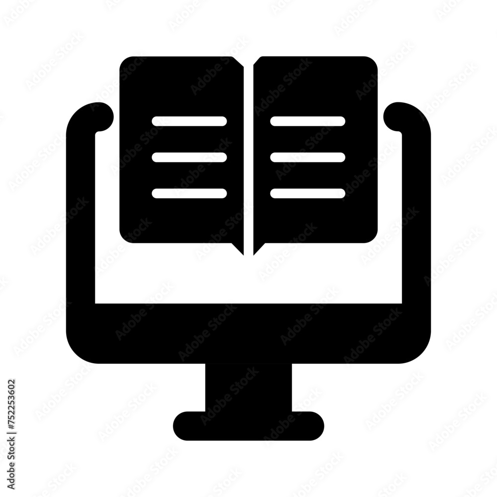 Monitor Vector Icon Monitor Vector Icon