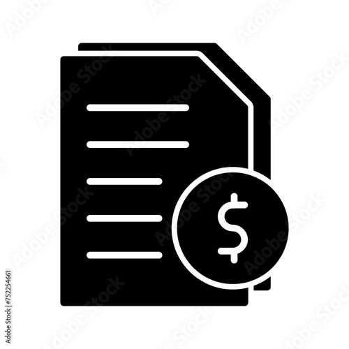 Invoices Vector Icon