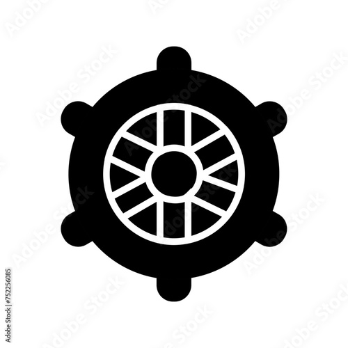 Rudder Vector Icon