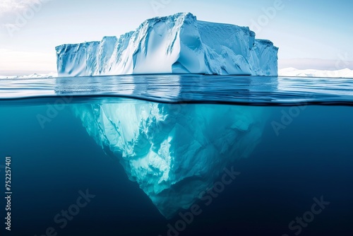 Iceberg underwater © Zero Zero One