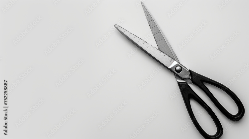 scissors on white background scissors on white background