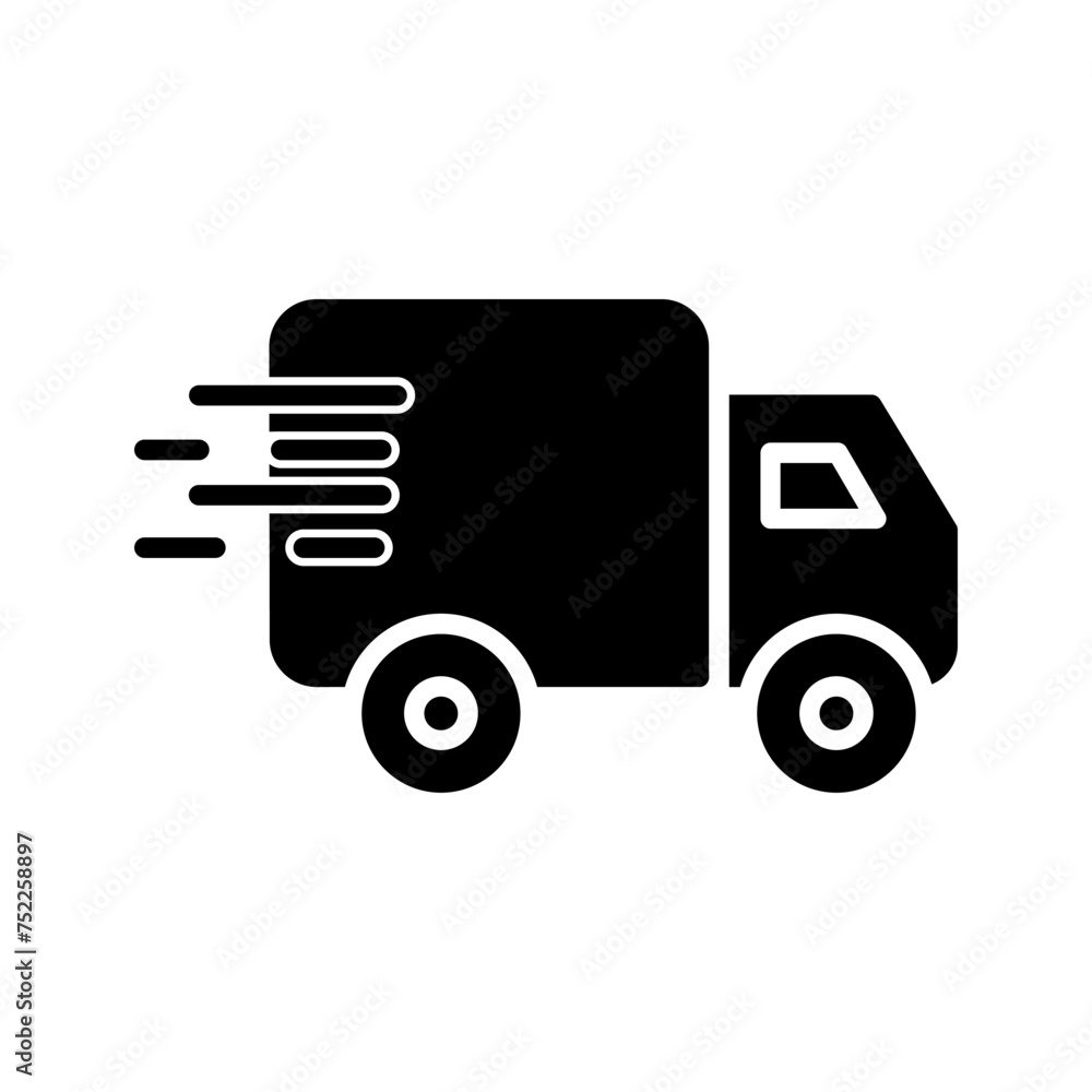 Delivery Truck Vector Icon Delivery Truck Vector Icon