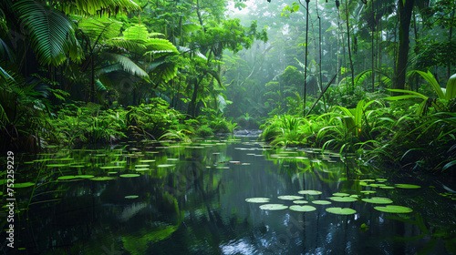 Tropical forests: key role in sustainable development and environmental protection © leestat