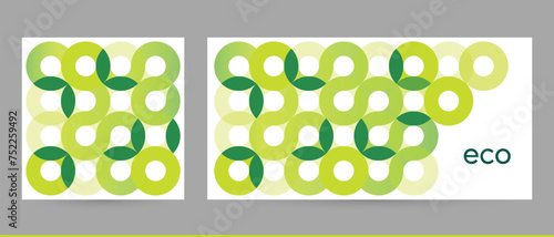 green eco business sustainable environmentally friendly background, organic natural template, banner with copy space suitable for banner brochure card poster flyer coupon. nature protection concept