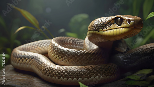 Stunning And Dangerous Snake
