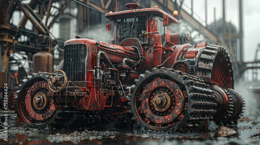 Mechanical Marvels Showcasing the Power of Digital Tractors