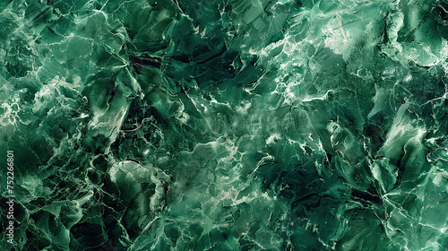 Seamless pattern background of a green marble texture backdrop, generativea ai