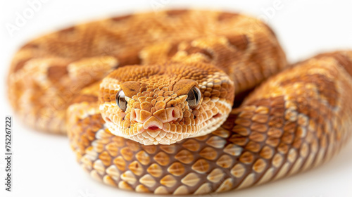 snake on white background © Vladislav