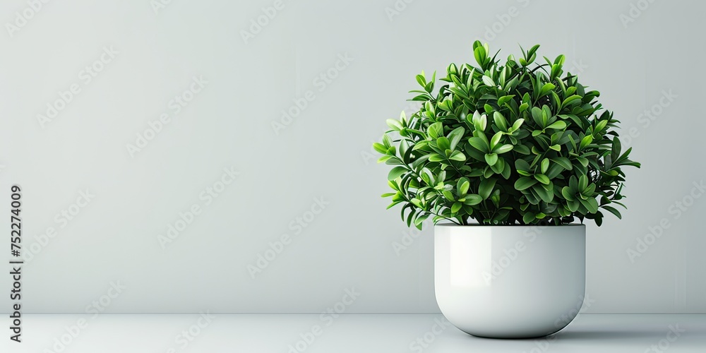 plant vase isolated on white empty space plant vase isolated on white empty space