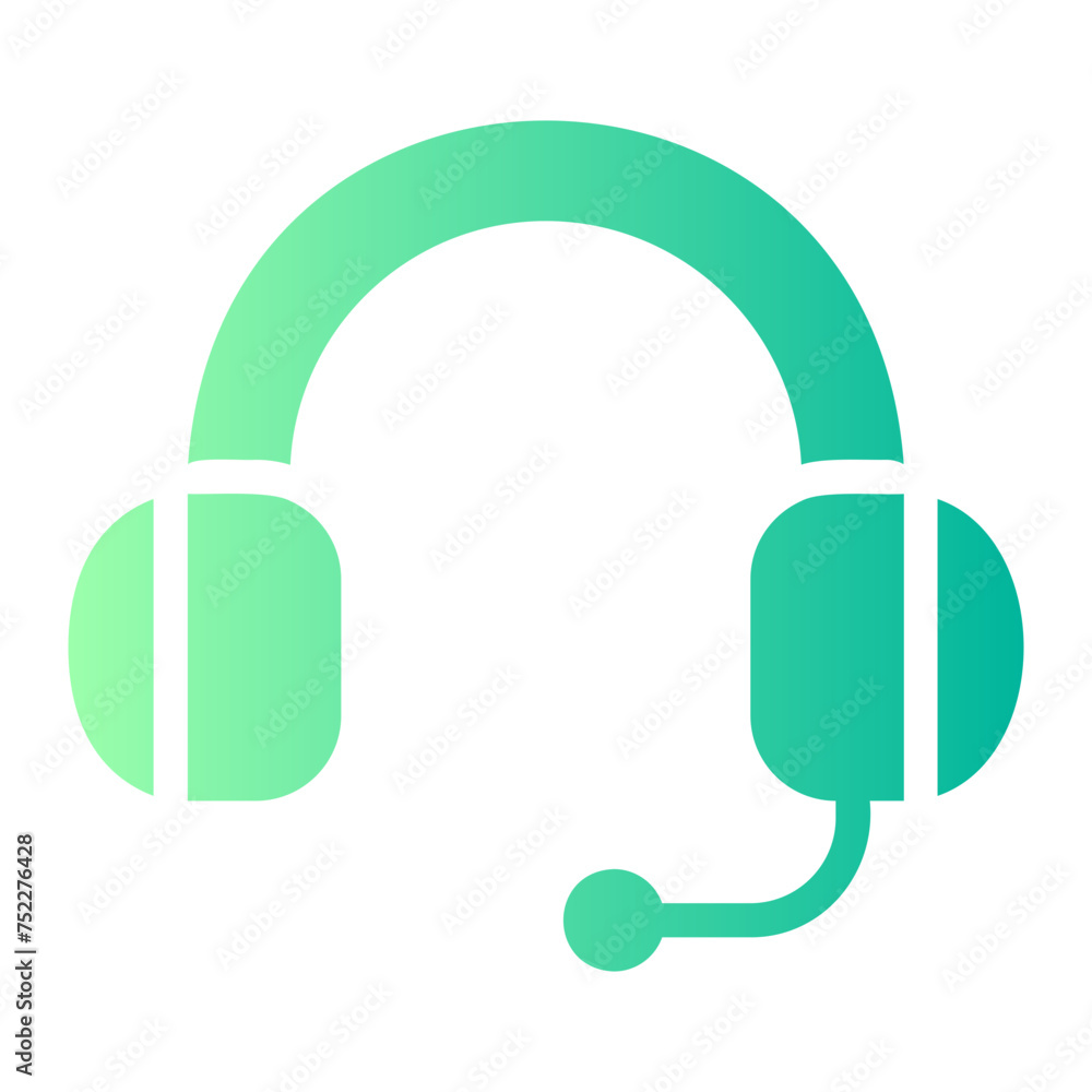 customer service gradient icon customer service gradient icon