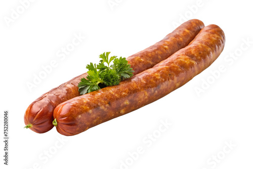 sausage on a transparent background