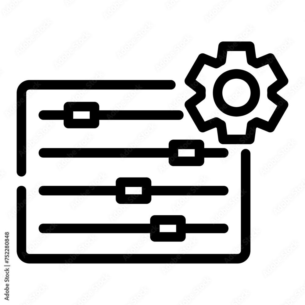 adjust outline icon adjust outline icon