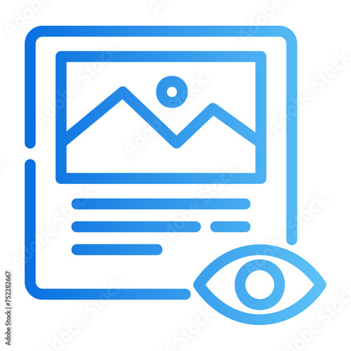 preview gradient icon