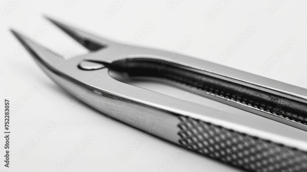 tweezers on white background tweezers on white background