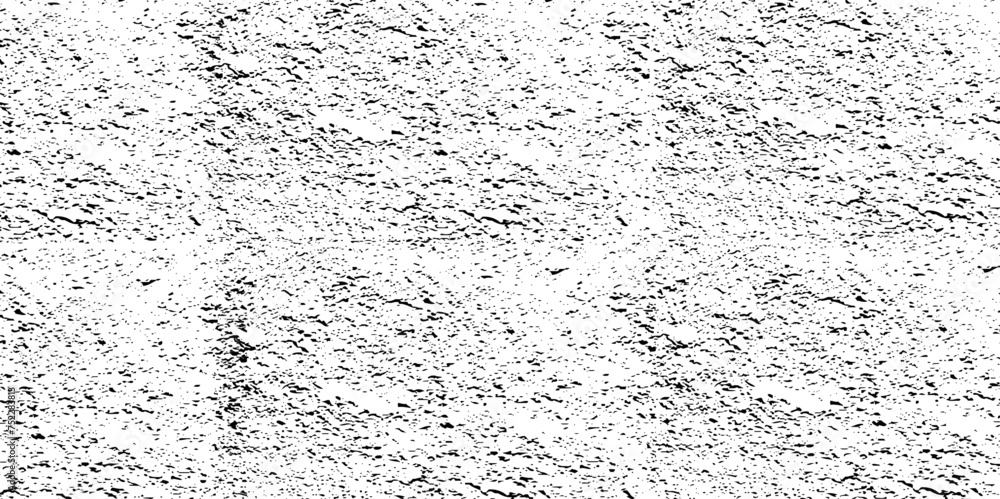 Obraz premium Grunge texture black and white background. Abstract monochrome pattern dust messy background. vintage dust grunge texture on isolated white background. 