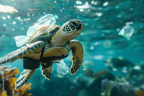 Turtles with jetpacks exploring innovative ways to clean ocean plastic recycling tech
