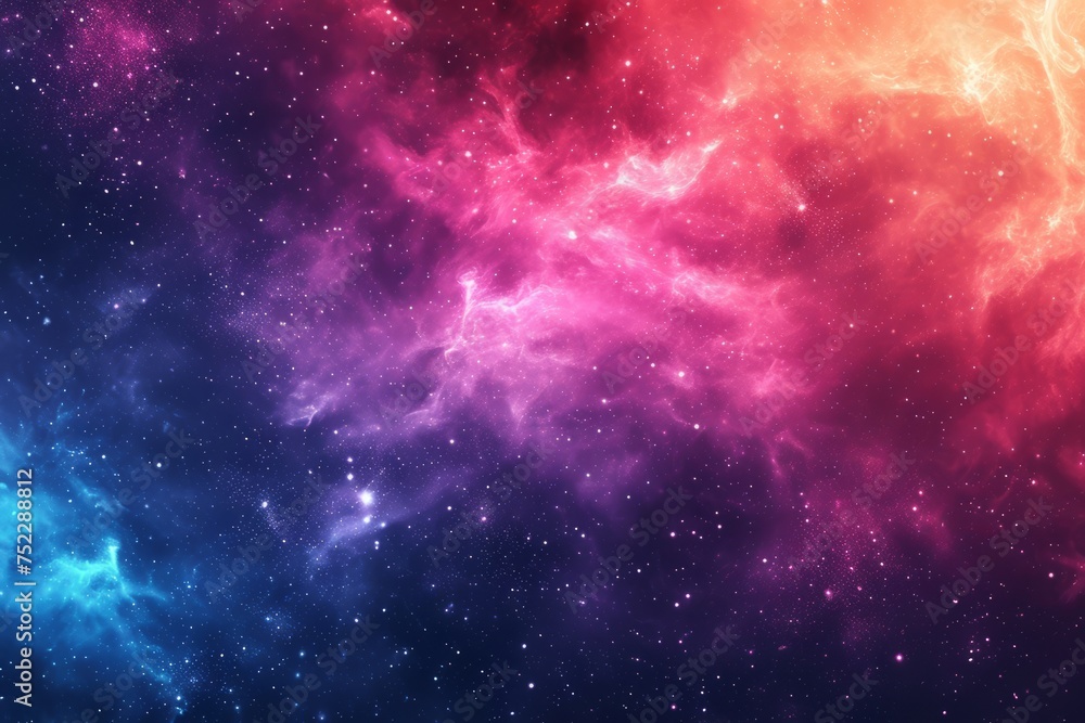 Colorful galaxy Colorful galaxy