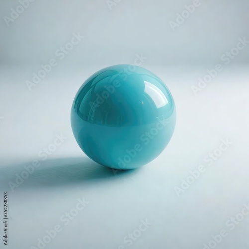 pool ball isolated on white 