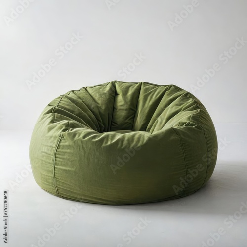 Bean Bag Chair on white photo