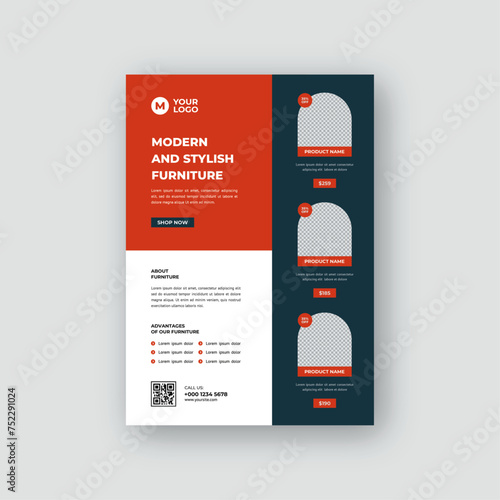Furniture Flyer Template Design