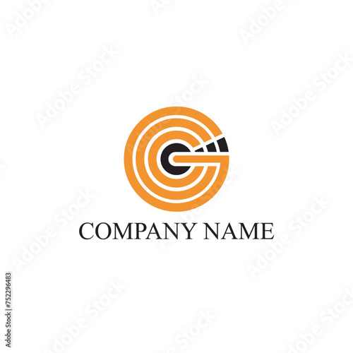 Logo inisial GCC dan sebuah garis yang menggambarkan seperti sinyal photo