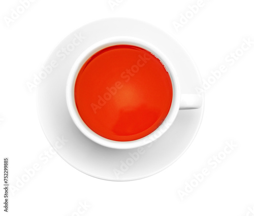 Teetasse mit Hagebuttentee