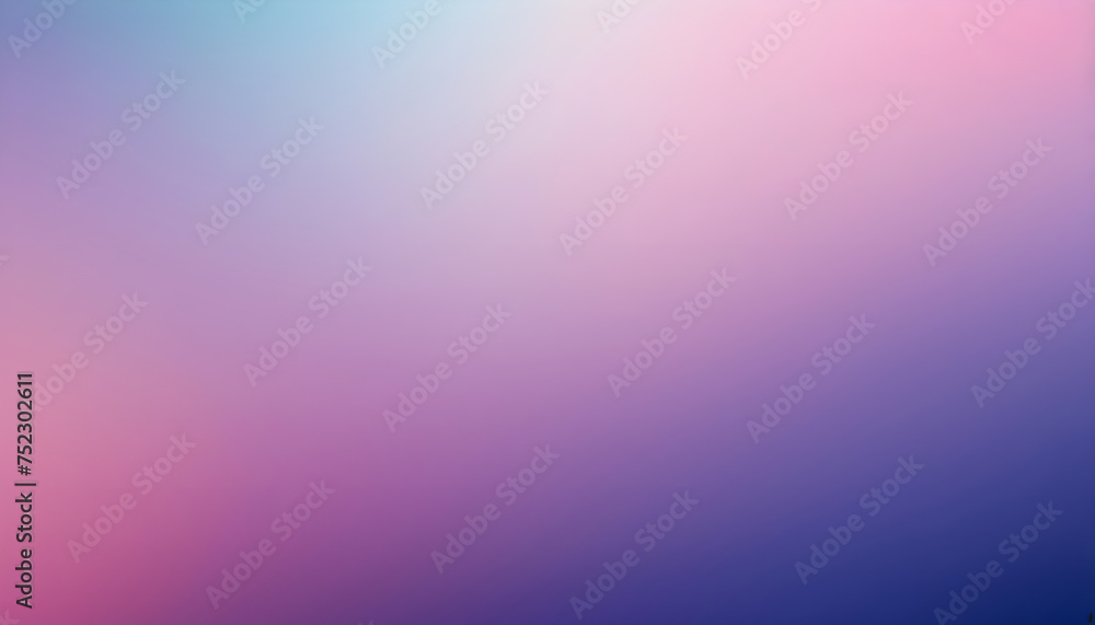 Fototapeta premium blue purple pink grainy gradient background noise texture smooth abstract header poster banner backdrop design