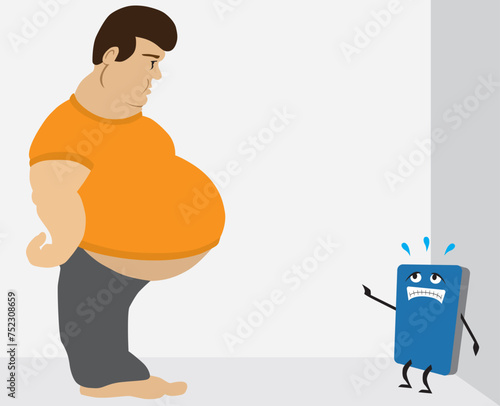 Scared Bathroom Scales