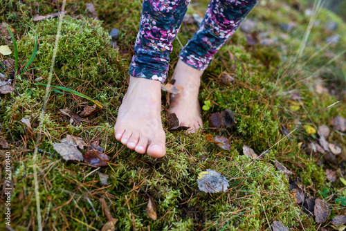 feet in the nature